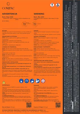 COMPAC SAFETY. Marble and quartz surfaces coverings for bathrooms ...